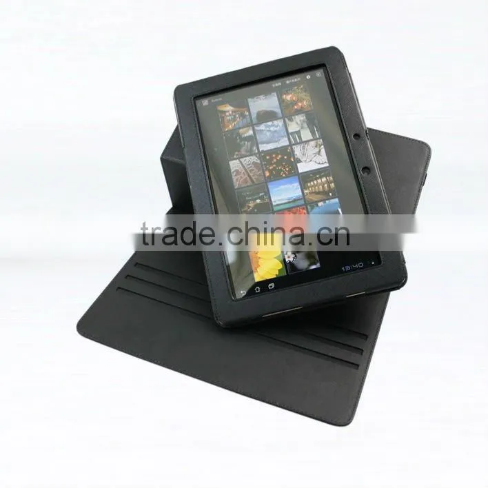 2014 highly quality Leather Cover, Tablet Case with Built-in stand for Asus TF201 10.1 inch, Universal tablet case