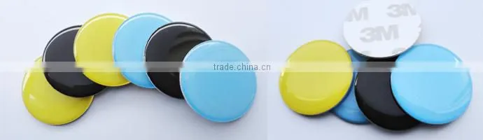High sensitive waterproof dome tag token rfid epoxy tag