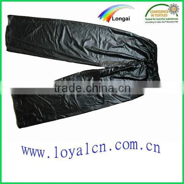 men black waterproof rain custom pants