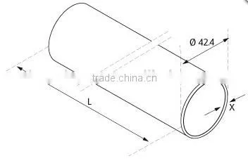 stainless steel aluminum pipe railing handrail