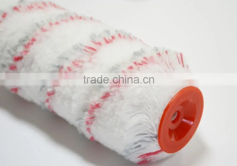 thermobonded red and grey stripe polyamide european style roller