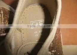 Europe beautiful girl causal shoes stock