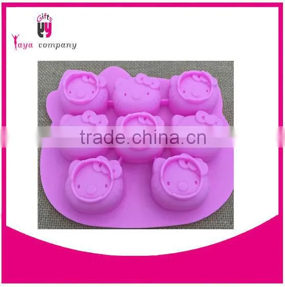 custom Eco-friendly reusable diamond shape silicone ice cube tray