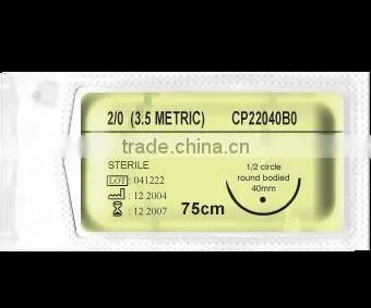 Sterile nylon suture pack