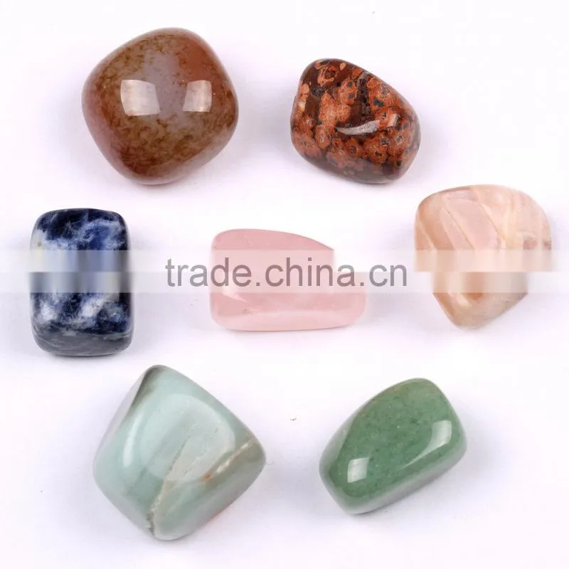 Wholesale mixed tumble semi precious stones