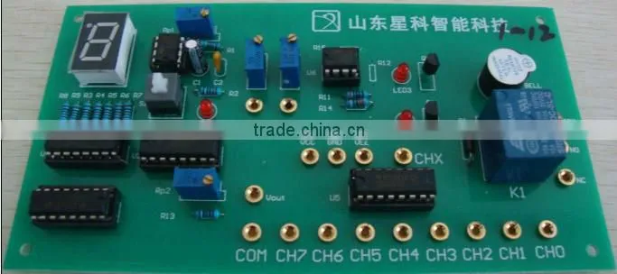 Electronic trainer,Analog-Digital-Microcontroller Electronic Technology Training Kit