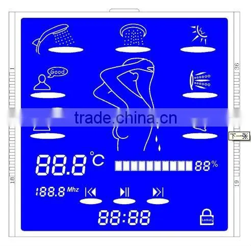 Big discount! full color led display screen for water heater