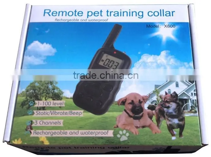 Dog Shock Collar with Rechargeable & Waterproof &LCD display