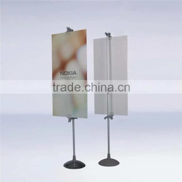 Double Sides poster shelf display