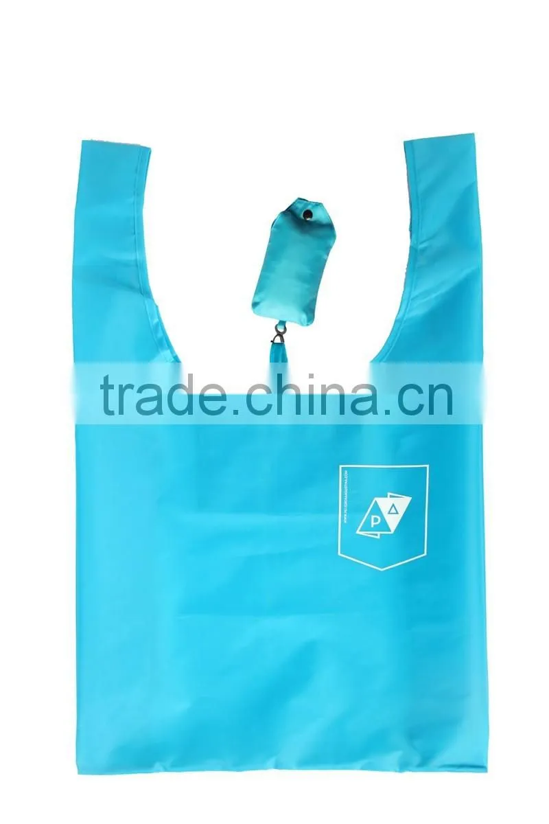 lululemon Factory supermarket foldable polyester shopping bag folding bag