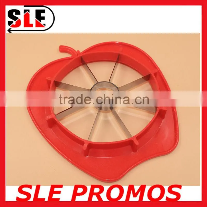 New Product Custom Logo Imprinted Metal Stainless Steel Apple Cutter,Easy Use Wholesale High Quality Plastic Apple Cutter Slicer