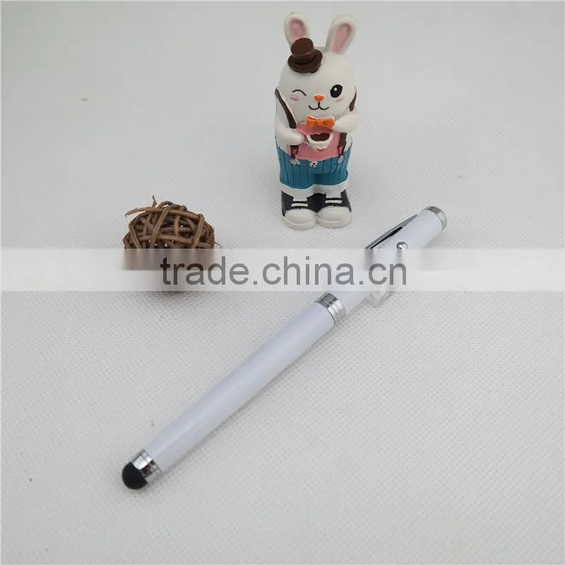 promotional pen with led light ,multifunctional touch ball pen with led