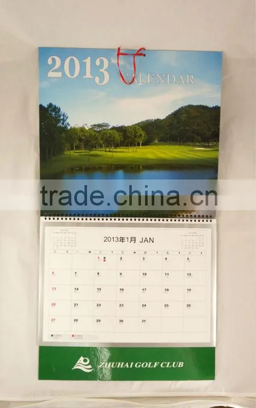 Custom advertising wall calendar