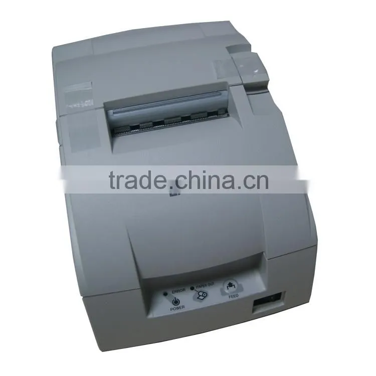 EPSON TM-U220D white colour pos receipt printer, 76mm dot matrix impact printer