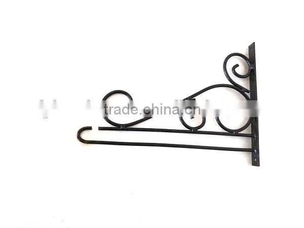 decorative wrought iron garden hanging hook