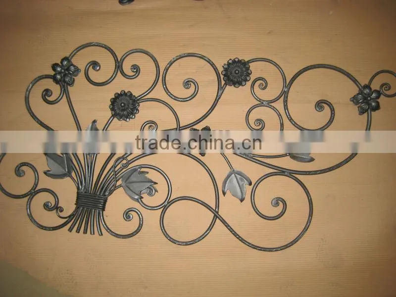 classical cast iron parts for fence and window