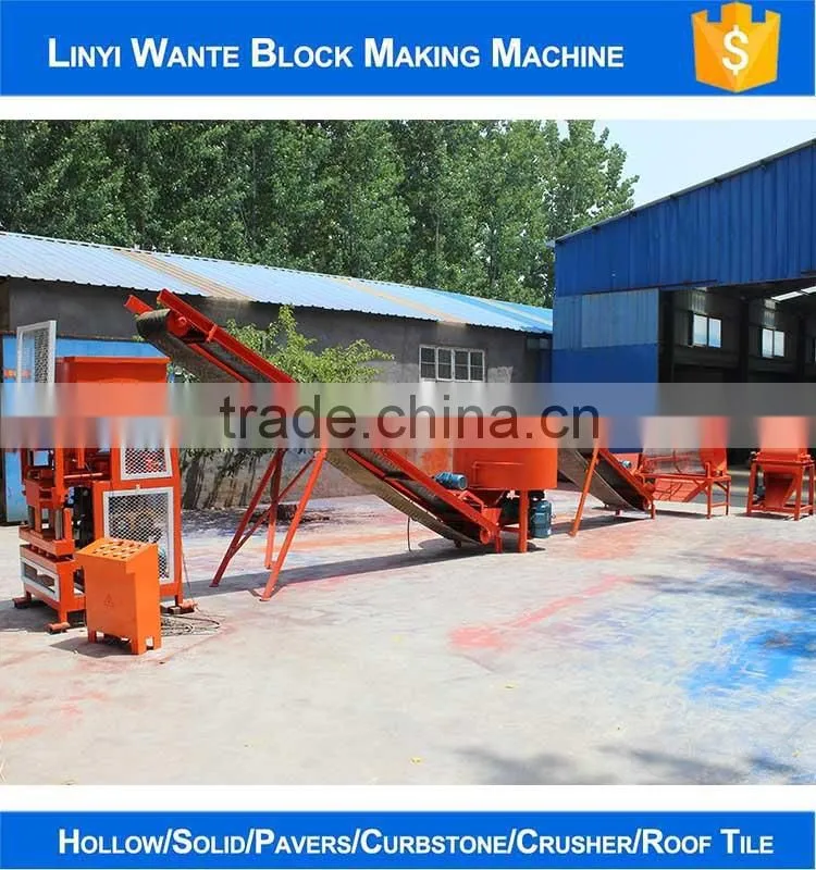 WT2-10 Fully automatic Brazil tijolos eco maquinas brick machine