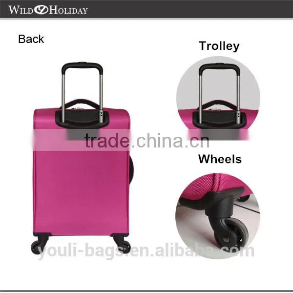 Hotel Trolley Luggage Sets for traveing