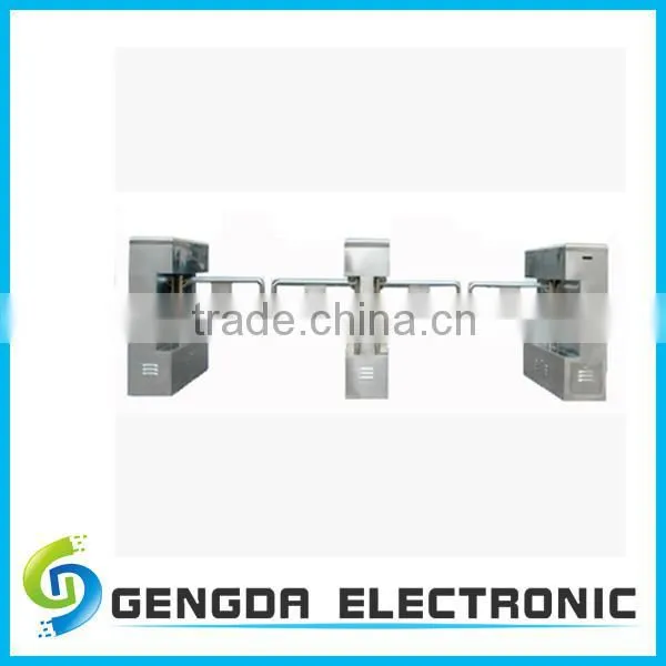 high frequency low noise full automatic parking gate barrier retractable swing turnstile mechanism