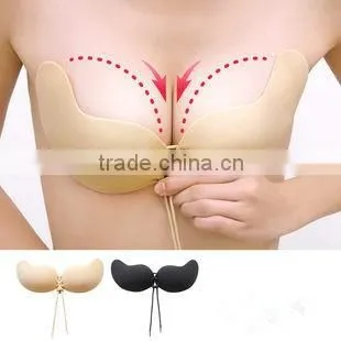 Sexy Women Strapless Backless Cleavage enhancing Party Bra