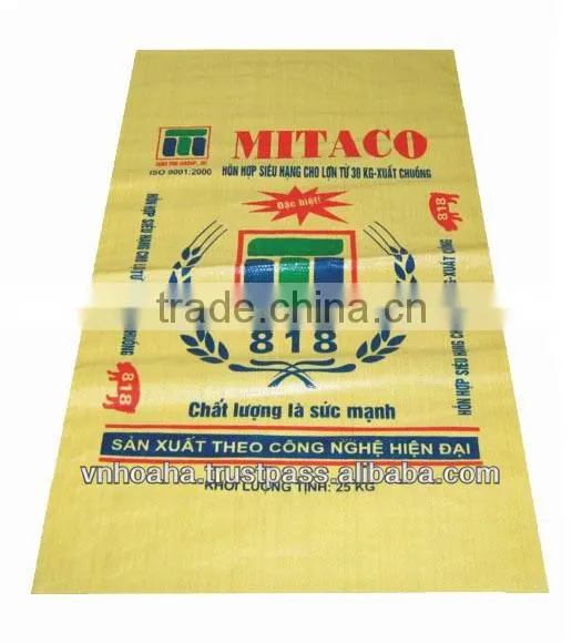 Vietnam pp woven plastic bag