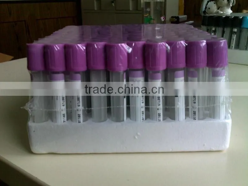 Disposable Vacuum Blood EDTA Tube
