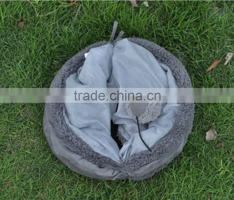 wholesale Funny Pets Toys Pet Cat Toy Rolling for Totoro Channel Cats Tents Sleeping Bag Cattery Toys Collapsible Tunnel