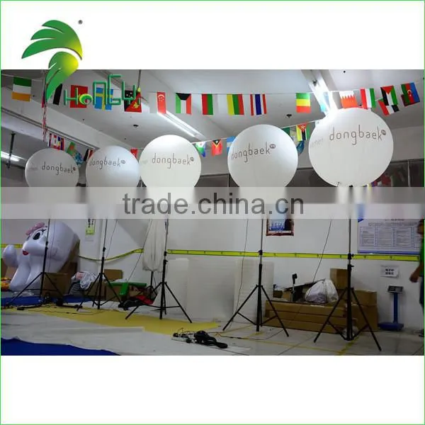 Outdoor Party Inflatable Stand Balloon With led Light / Stand Light Balloon Large / Inflatable Led Ball