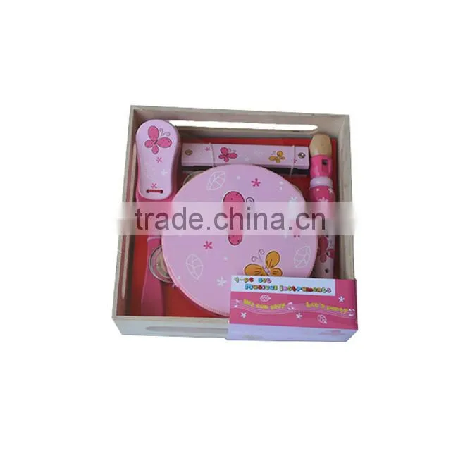 Wood music instruments toy for kid,child favourite wood musical toy sets