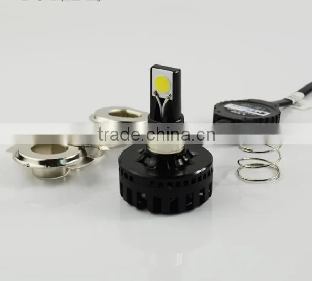 universal motorcycle led headlight,20W 12v 24v DC H4 H6 H7 12v universal motorcycle led headlight