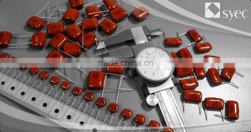 Tight Tolerances Radial Lead 681J 63V Polystyrene Film Capacitor