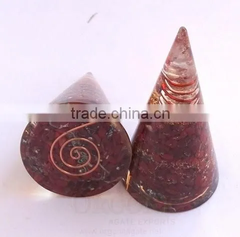 Amethyst Orgone Chakra Pyramid | Orgonite-Orgone Energy Amethyst Pyramid | Pyramid Meditation