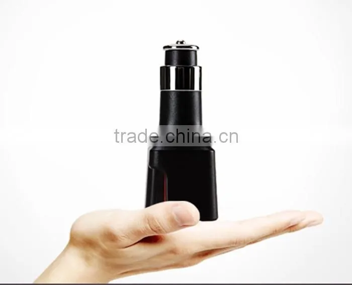 High quality used car battery charger sale 2.1A Universal 2 USB Car Charger with Logo Customized
