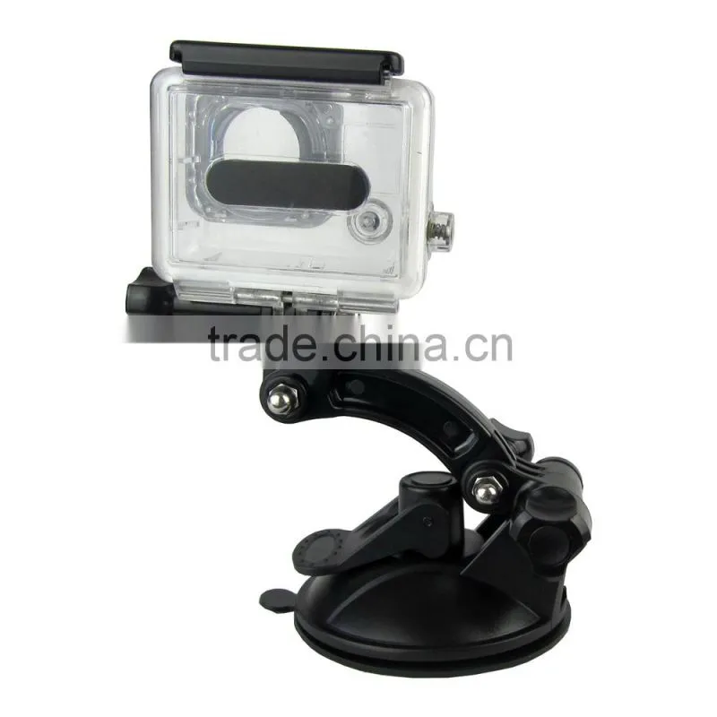 Universal super suction cup mount with screw for Go Pro