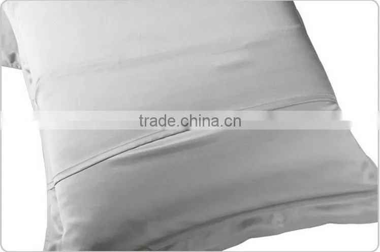 wholesales fashion solid color 100% pure silk pillowcases