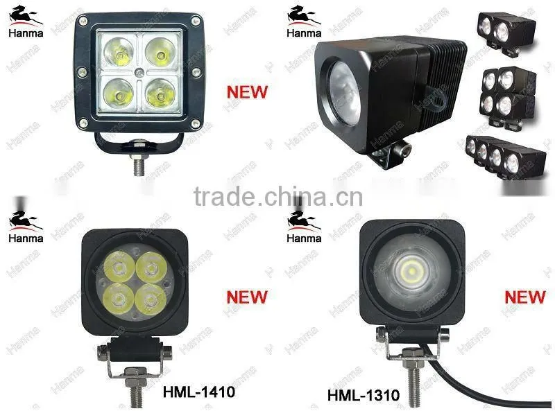 2012HOTSELLING!!! 4x4 10W CREE LED driving light, can be connected to 20W 30W 40W, etc.