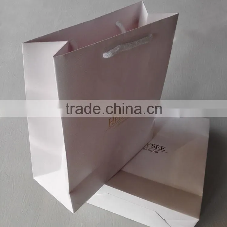2015 High quality custom cheap craft paper bag custom brown paper bag