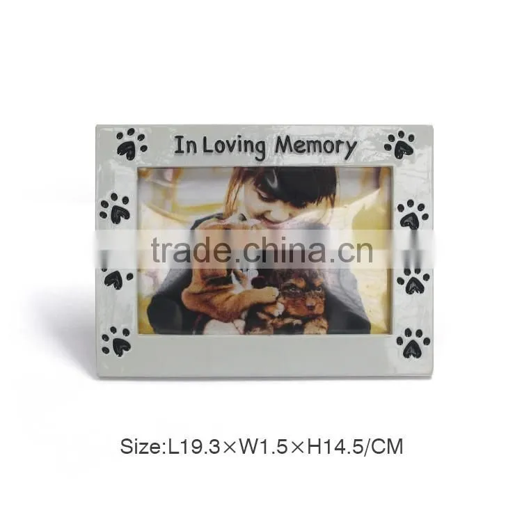 Resin Kids Picture Frame With Fridge Magnet Photo Frame