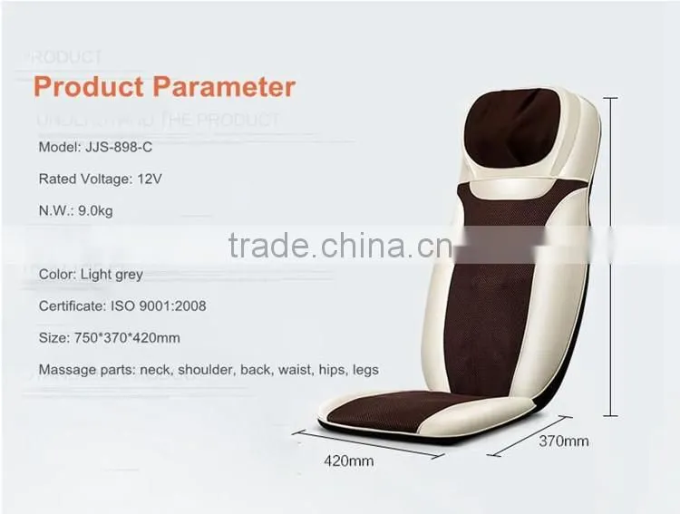 comfort products motor massage cushion