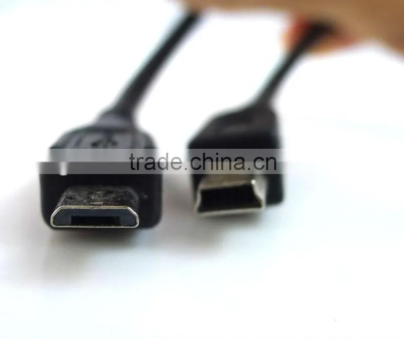 Micro USB Male To Mini USB Male Adapter Converter