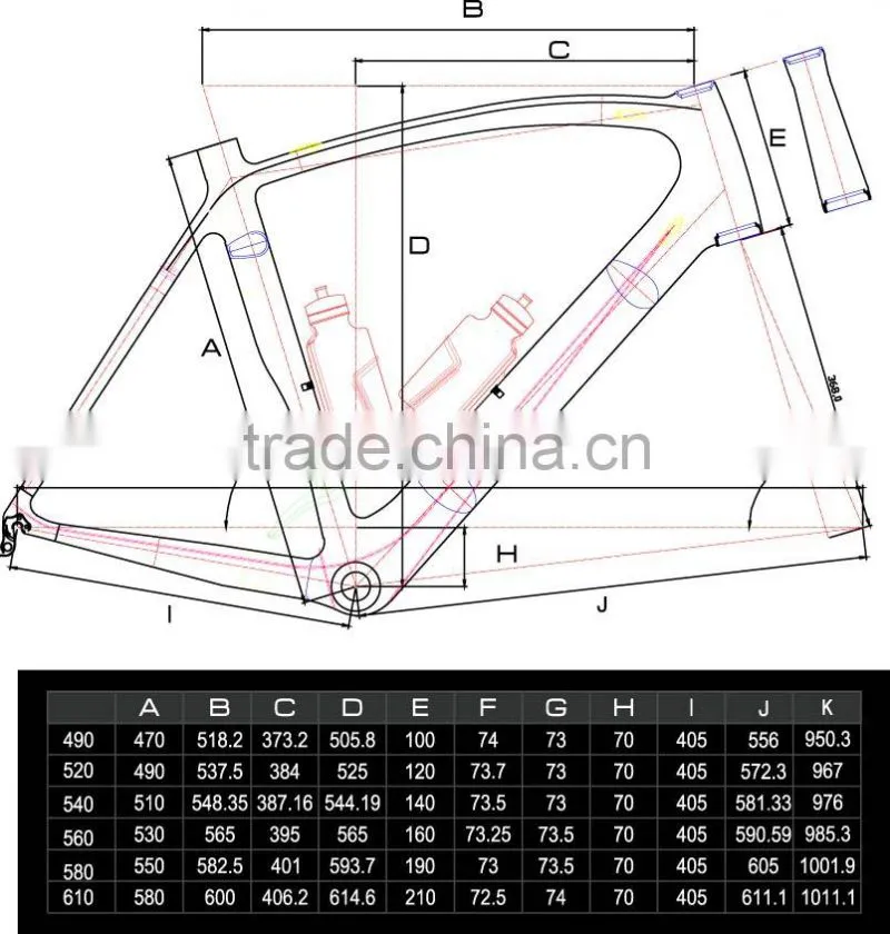 Dengfu Carbon Road bike Frame, full complete road bike, carbon bike frame parts