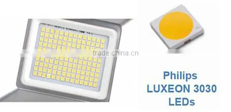 Hot Sale 5 years warranty PhilipsSMD Meanwell driver IP65 Waterproof 150w 120w 100w led flood lights for Garage