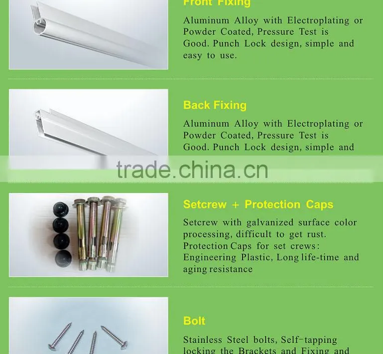 Modern transparent awning small window awning parts for plastic door canopy awning
