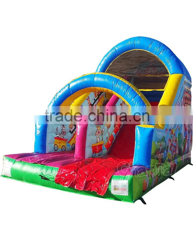 funny inflatable dry slide giant commercial slide for sale