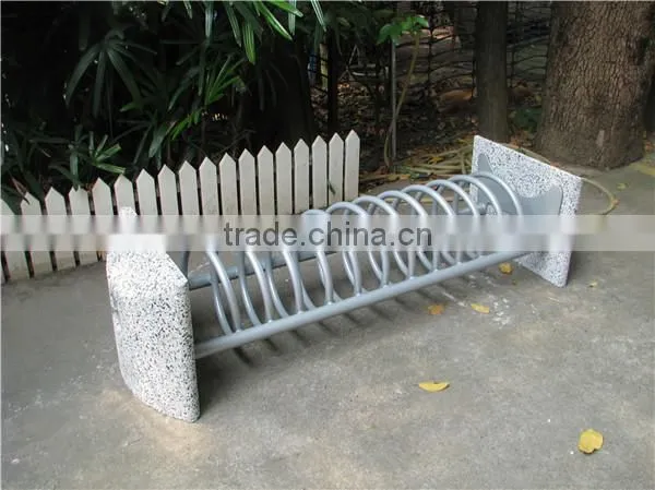 7 bike space bicycle parking stand metal bike rack outdoor bike stand