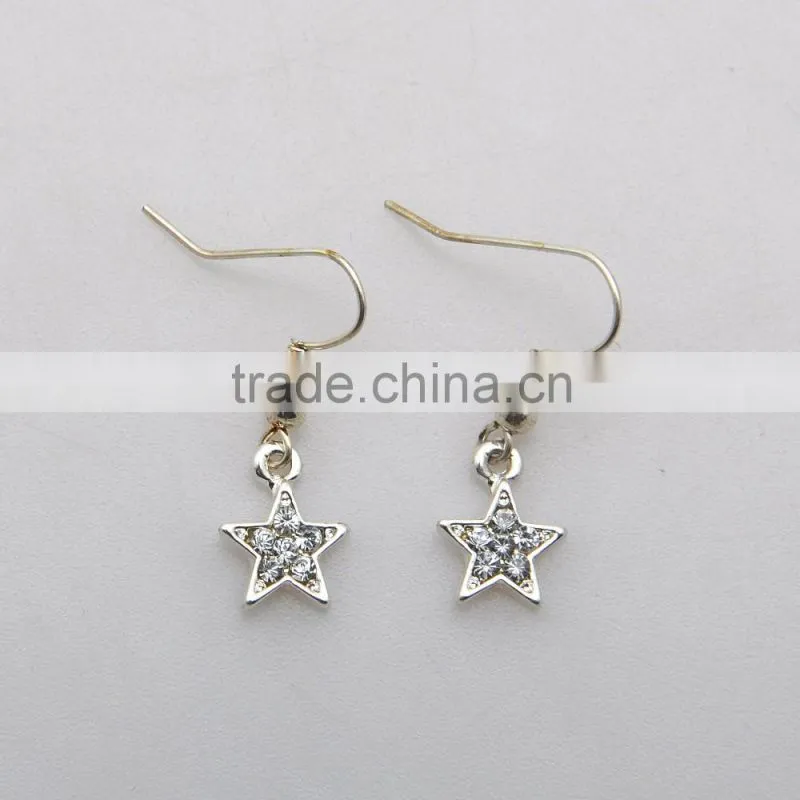Chirstmas day snowflake earring gift girl christmas earrings