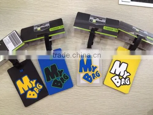 PVC Luggage Tag / Identification Bag Tag
