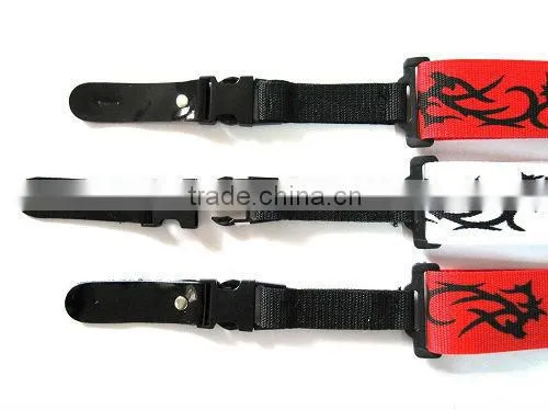High quality security leather head guitar strap GP-06