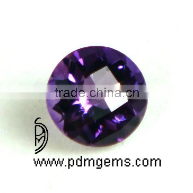 Amethyst Semi Precious Gemstone Round Cut Gemstone For Jewelry From Manufacturer/Wholesaler