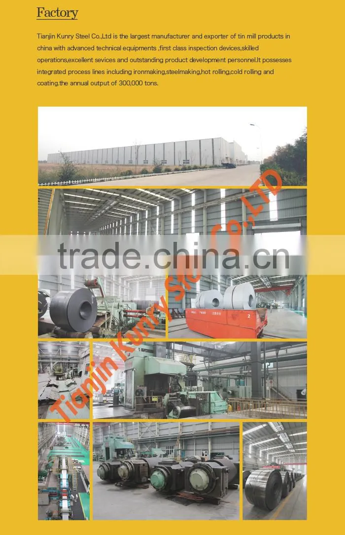 manufacturer of ETP Best price tinplate 0.23mm dimention for food cans